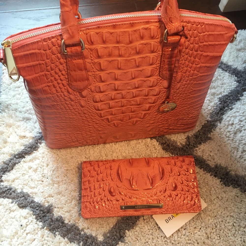 Brahmin Poppy Duxbury Bag & Wallet